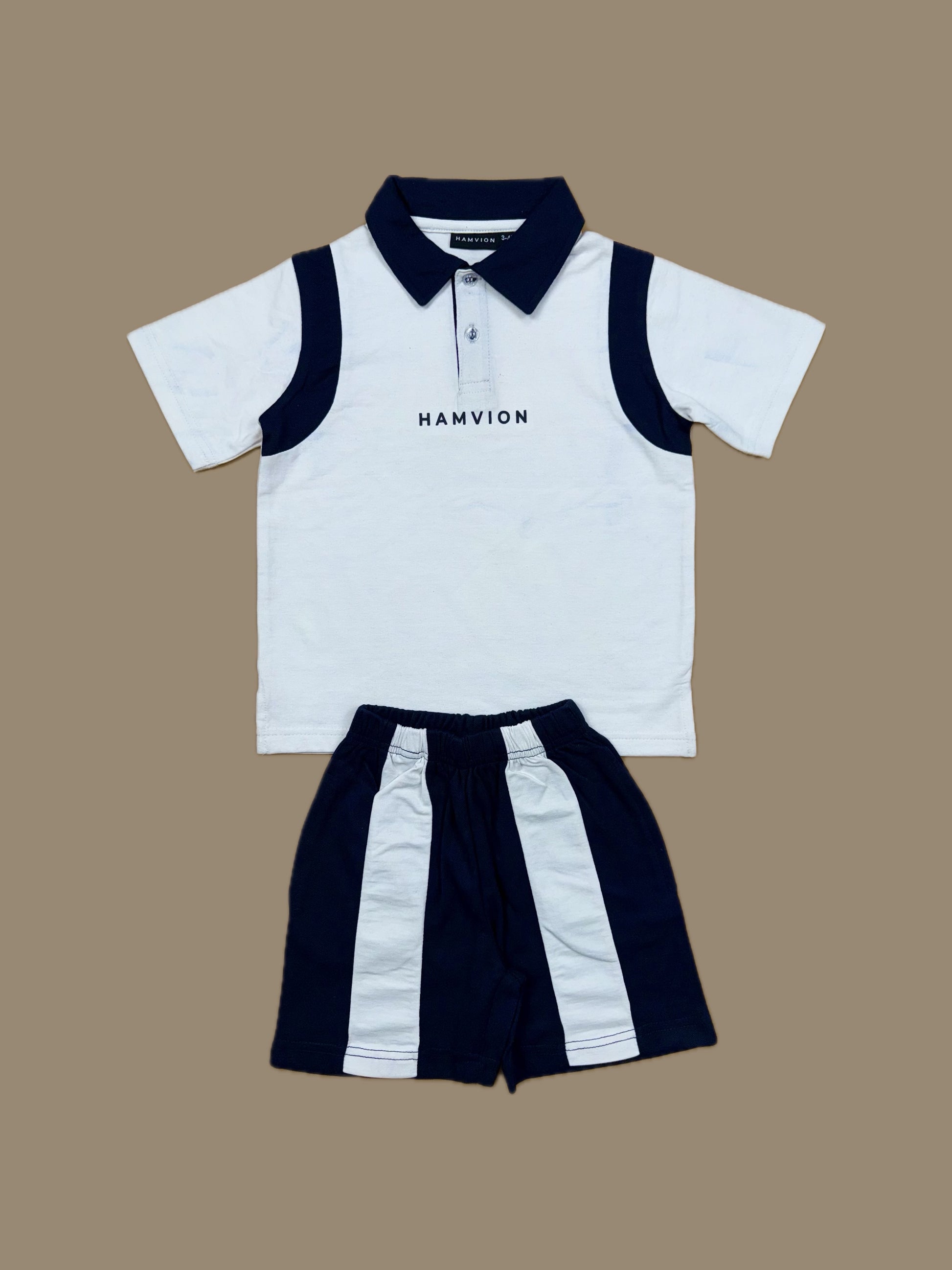 LITTLE LUXE POLO SET