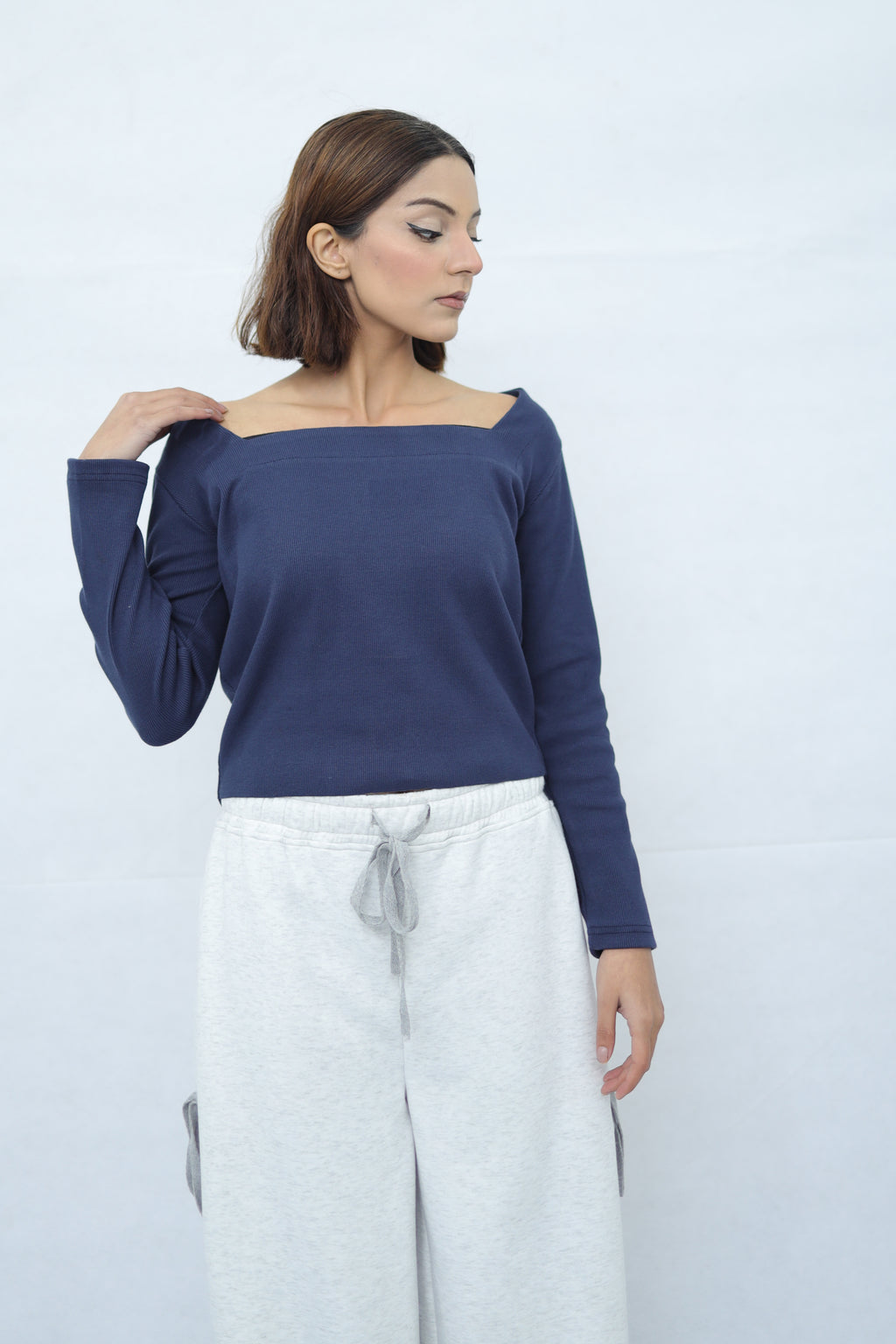 Long Sleeve Knitted Top