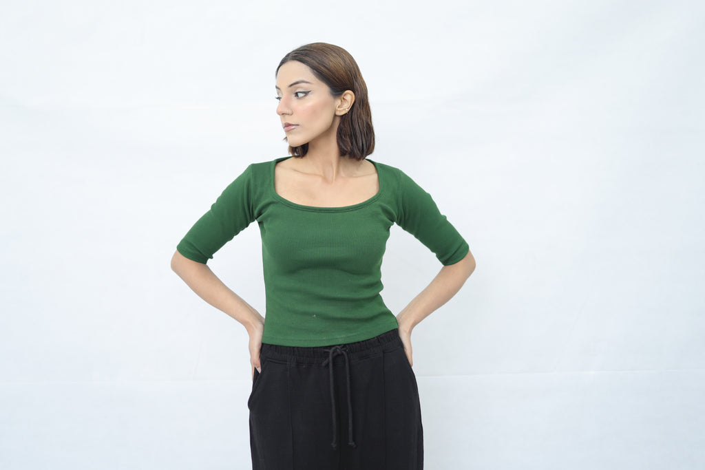 Women's Knitted Stretchable Top