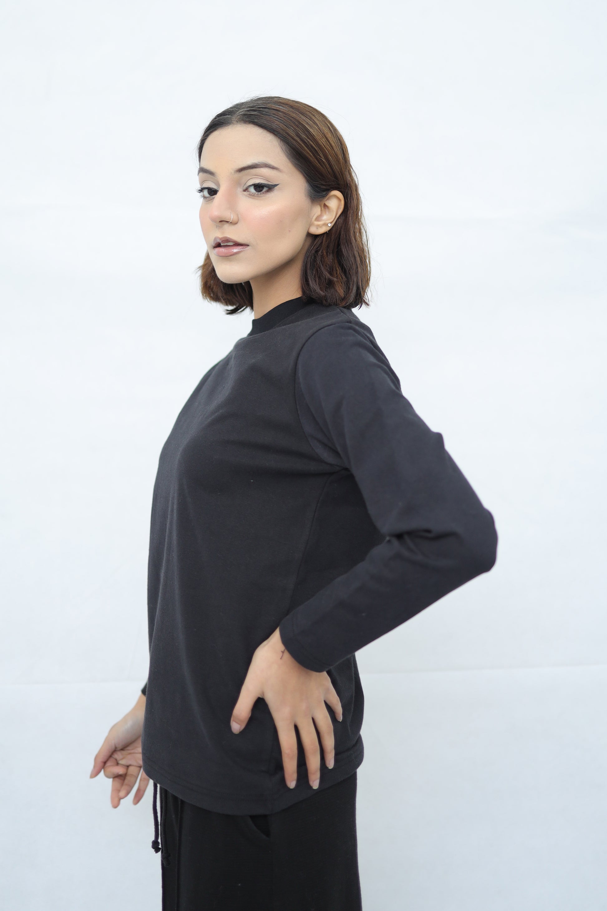 Women's Full Sleeve Knitted Shirt