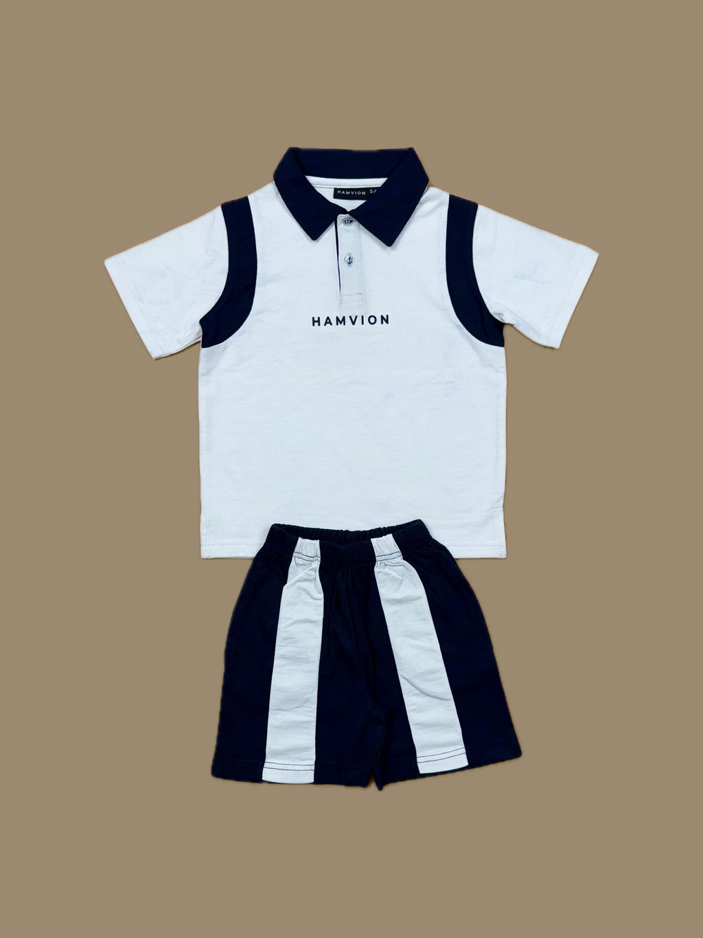 LITTLE LUXE POLO SET