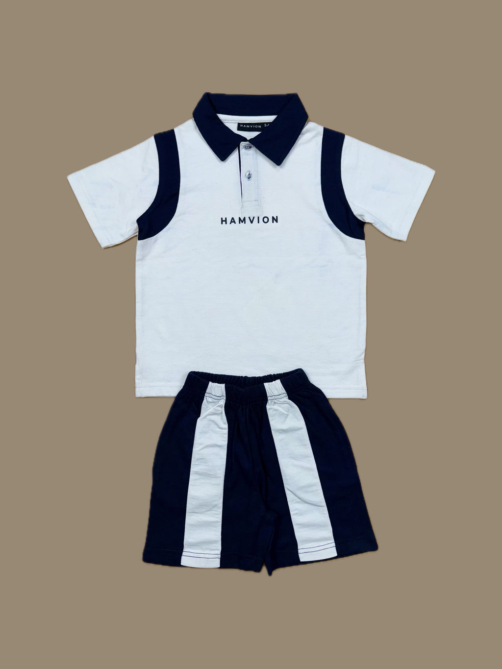 LITTLE LUXE POLO SET
