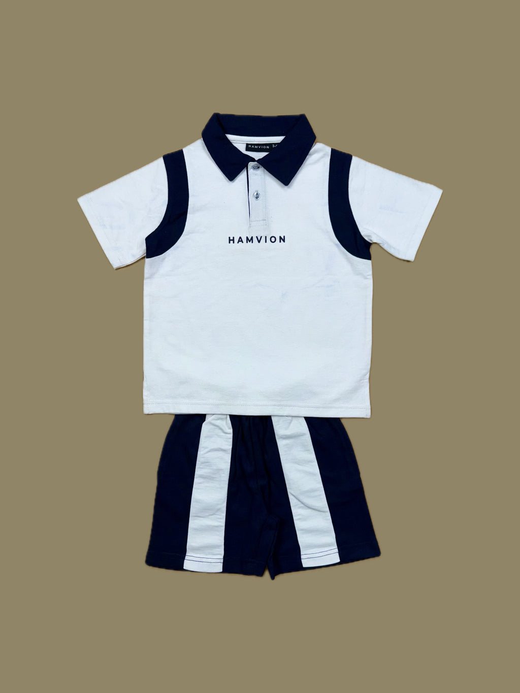 LITTLE LUXE POLO SET