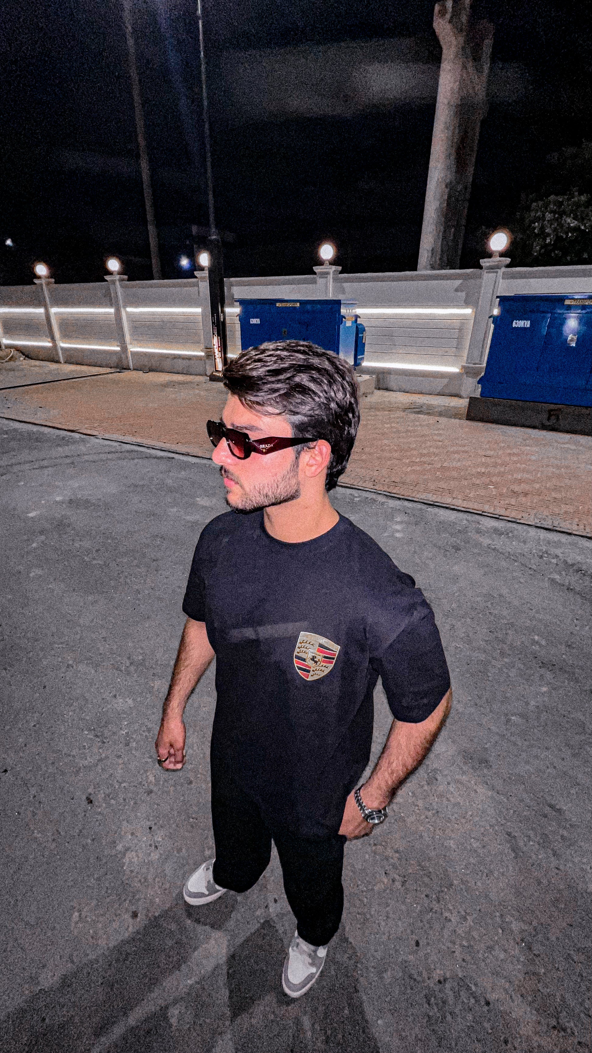 PORSCHE OVERSIZED  TEE