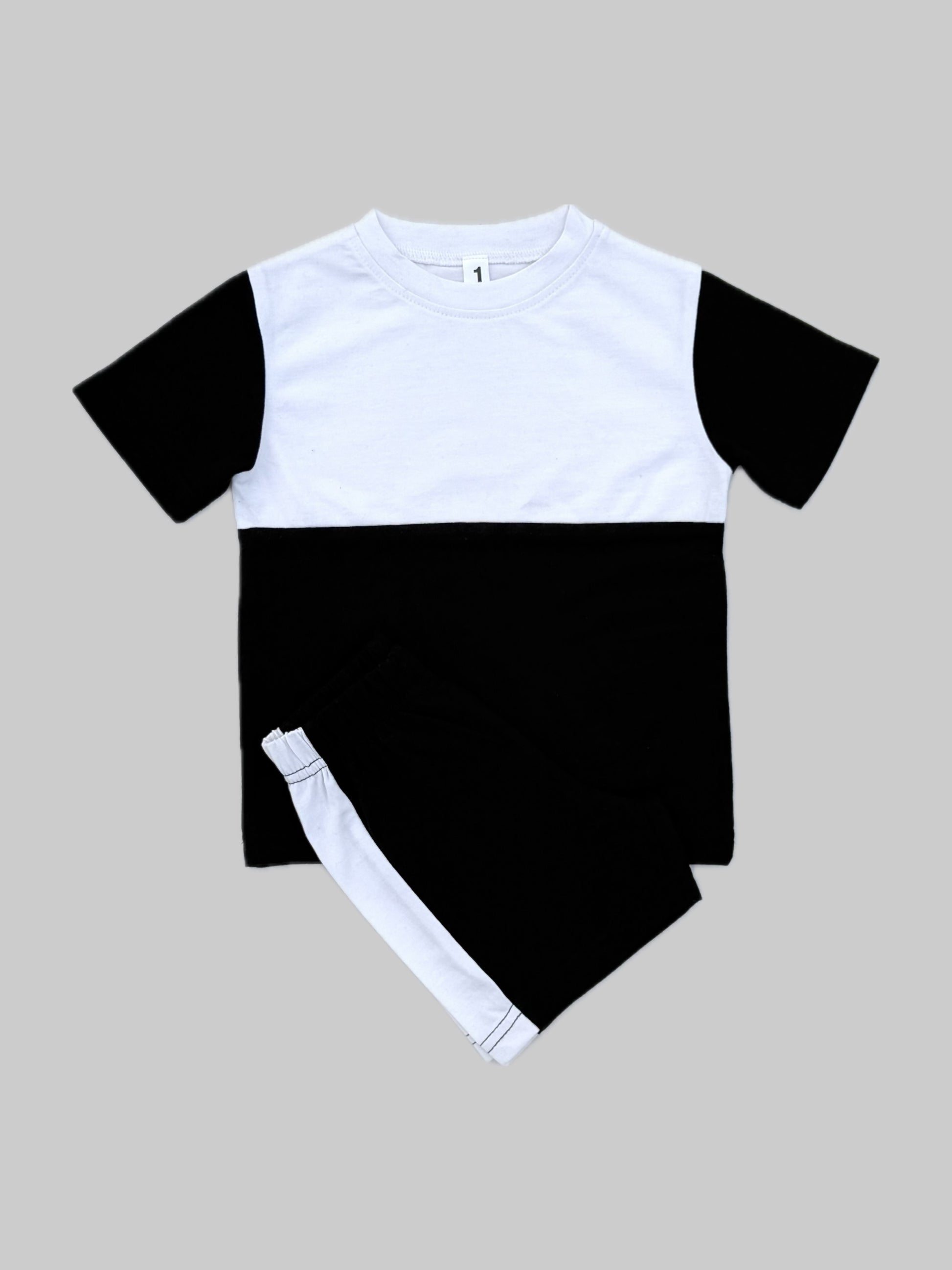 MONOCHROME CONTRAST KIDS OUTFIT