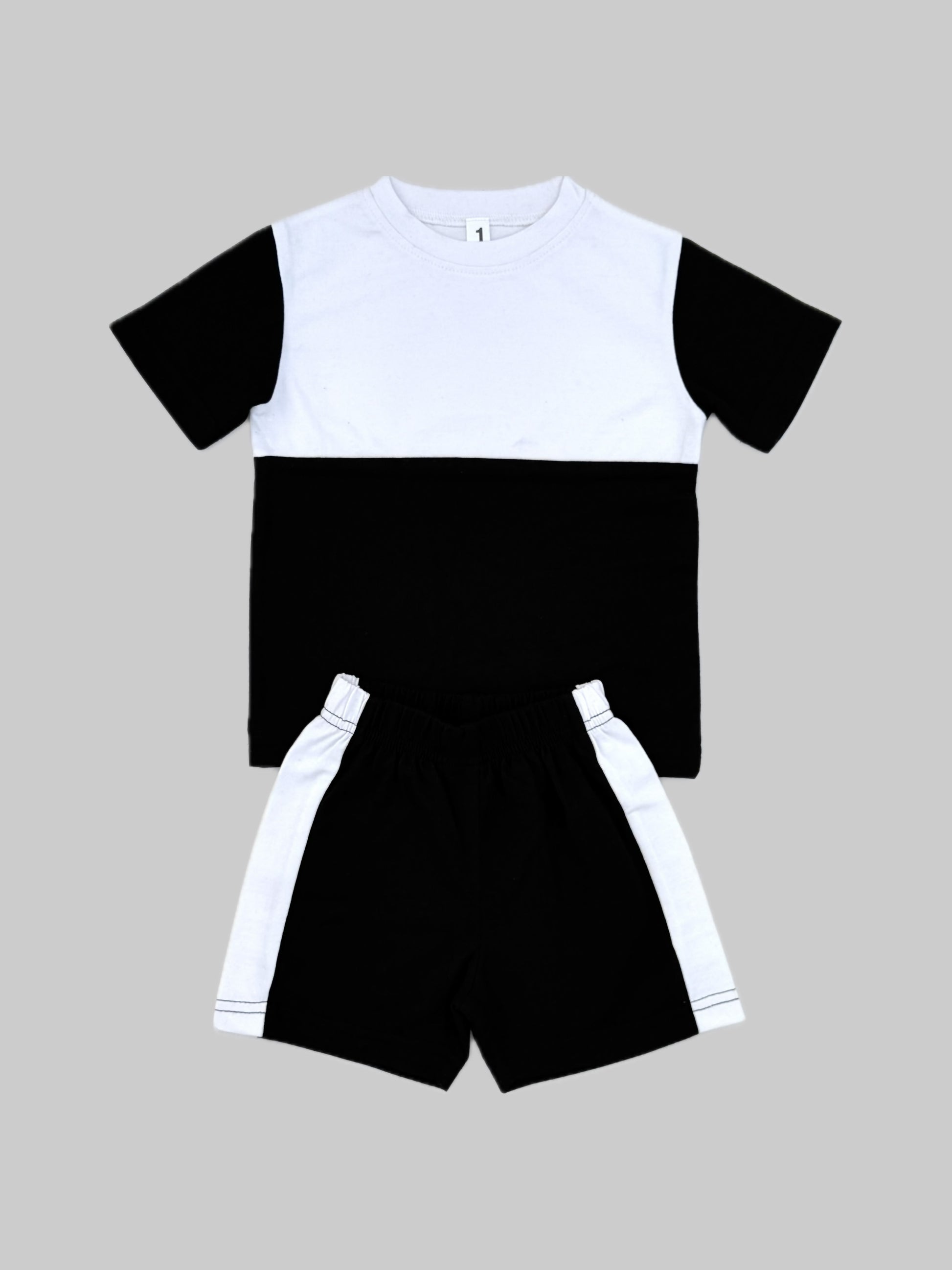 MONOCHROME CONTRAST KIDS OUTFIT