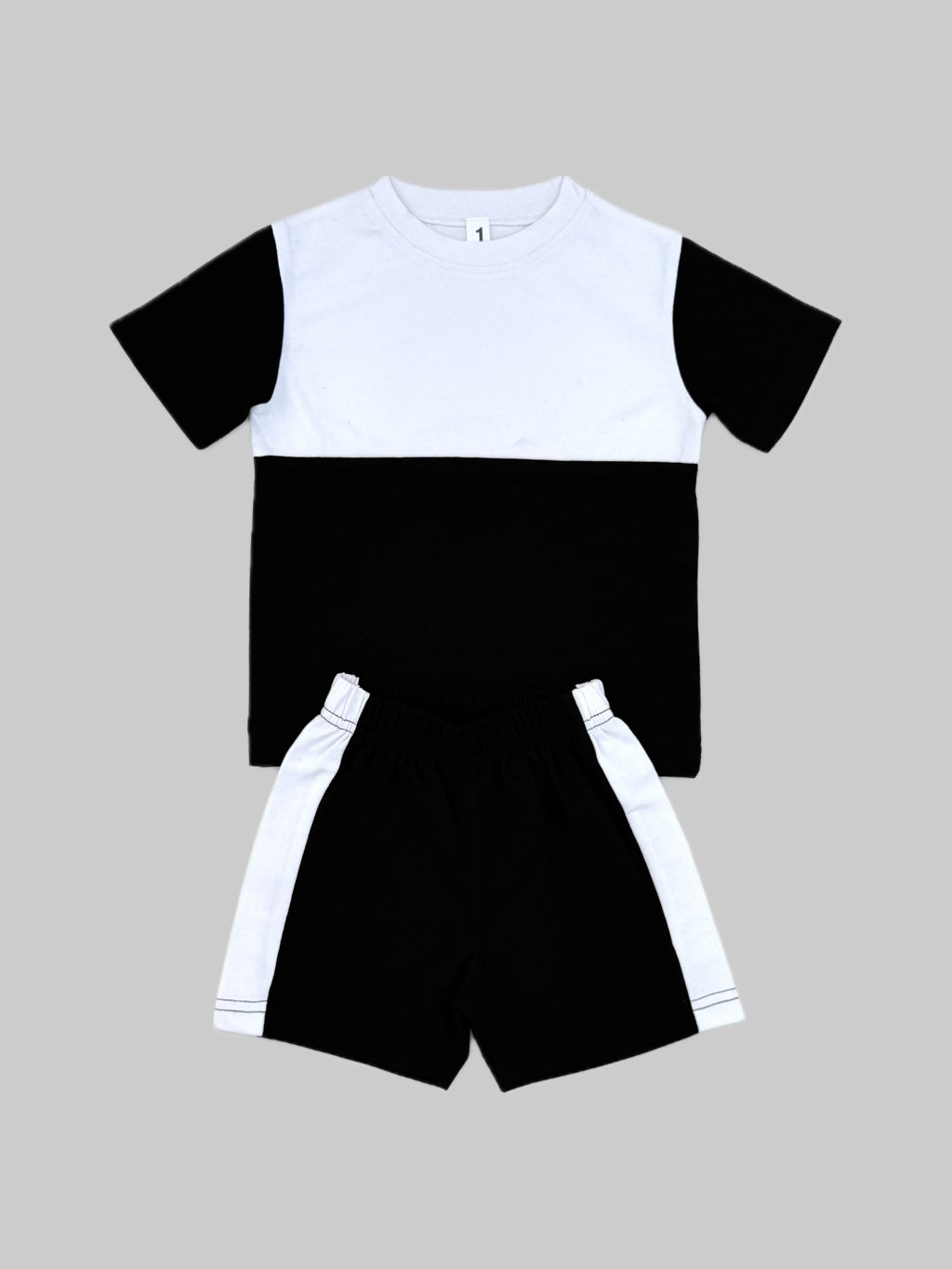 MONOCHROME CONTRAST KIDS OUTFIT
