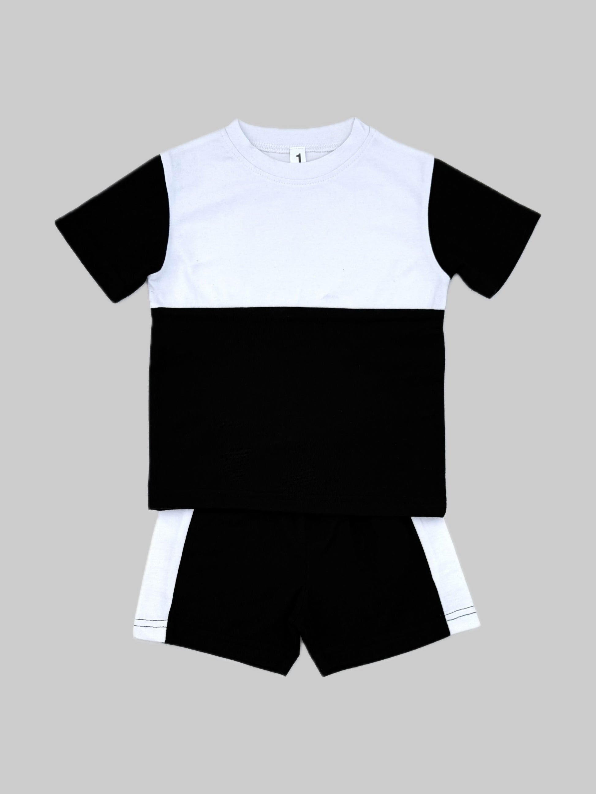 MONOCHROME CONTRAST KIDS OUTFIT