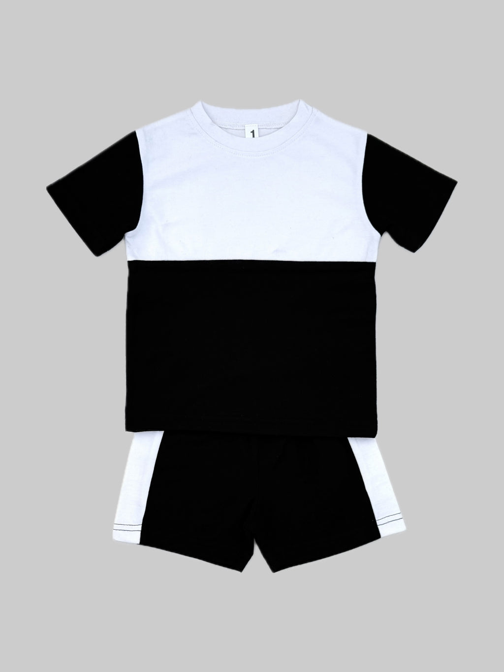 MONOCHROME CONTRAST KIDS OUTFIT
