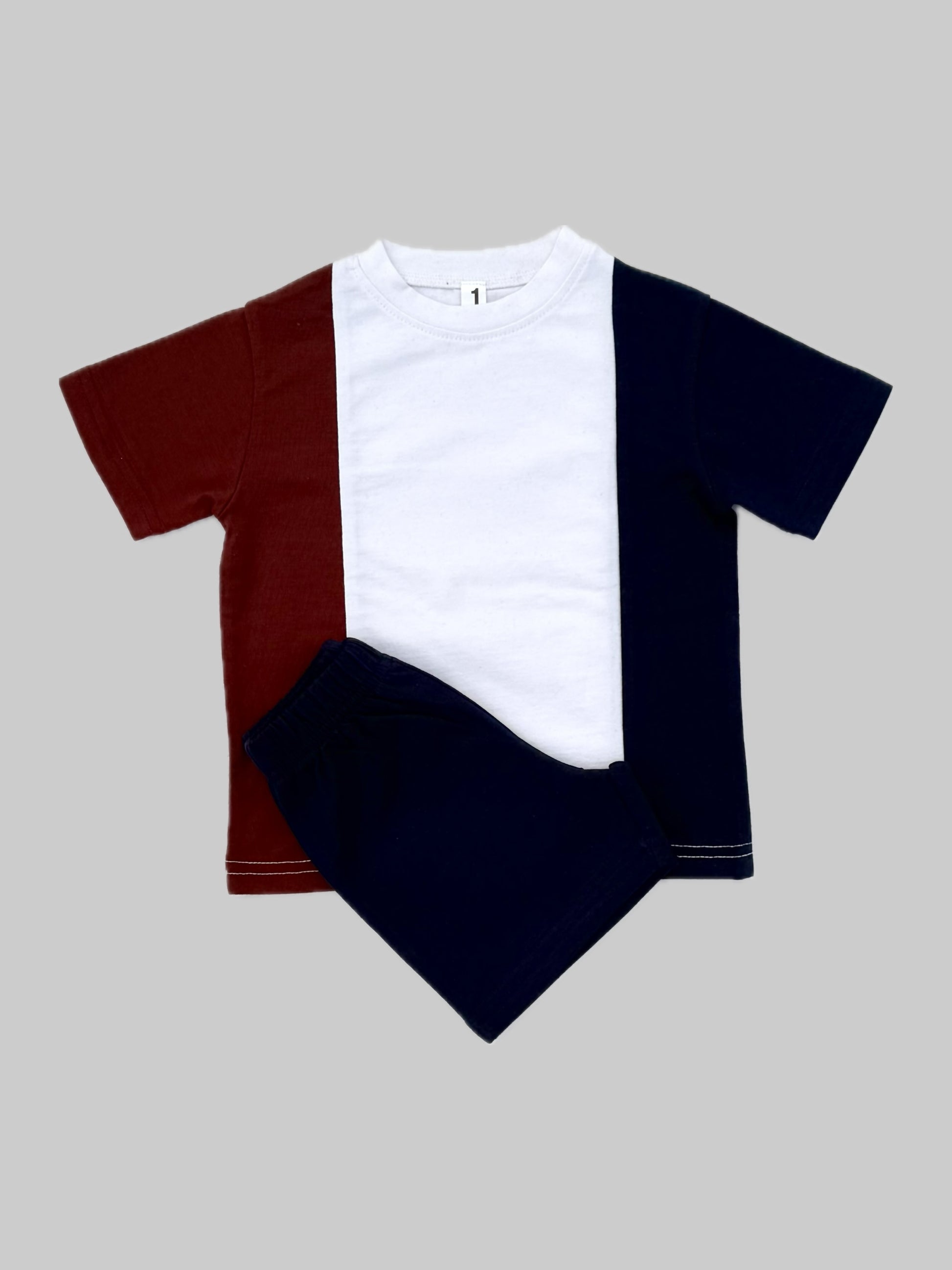 SPORTY TRI-COLOR KIDS SET