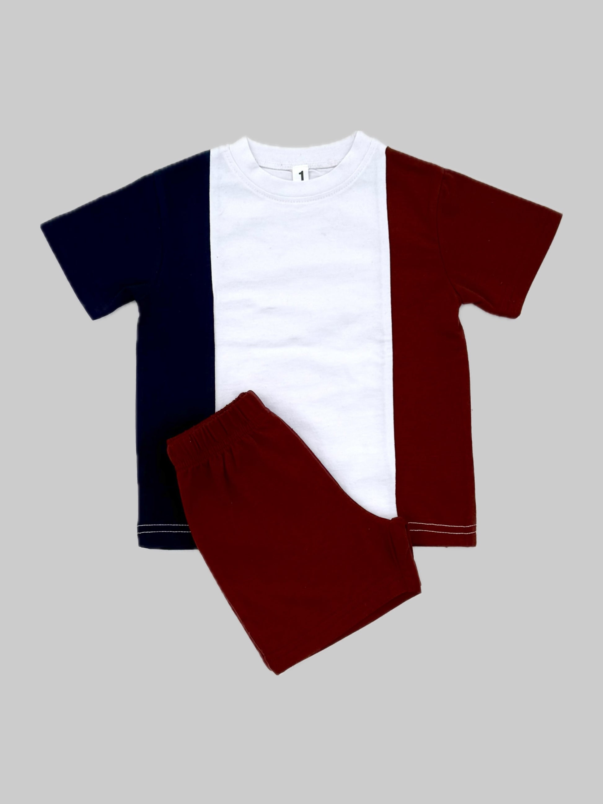 TRI-TONE SPLIT PANEL KIDS SET