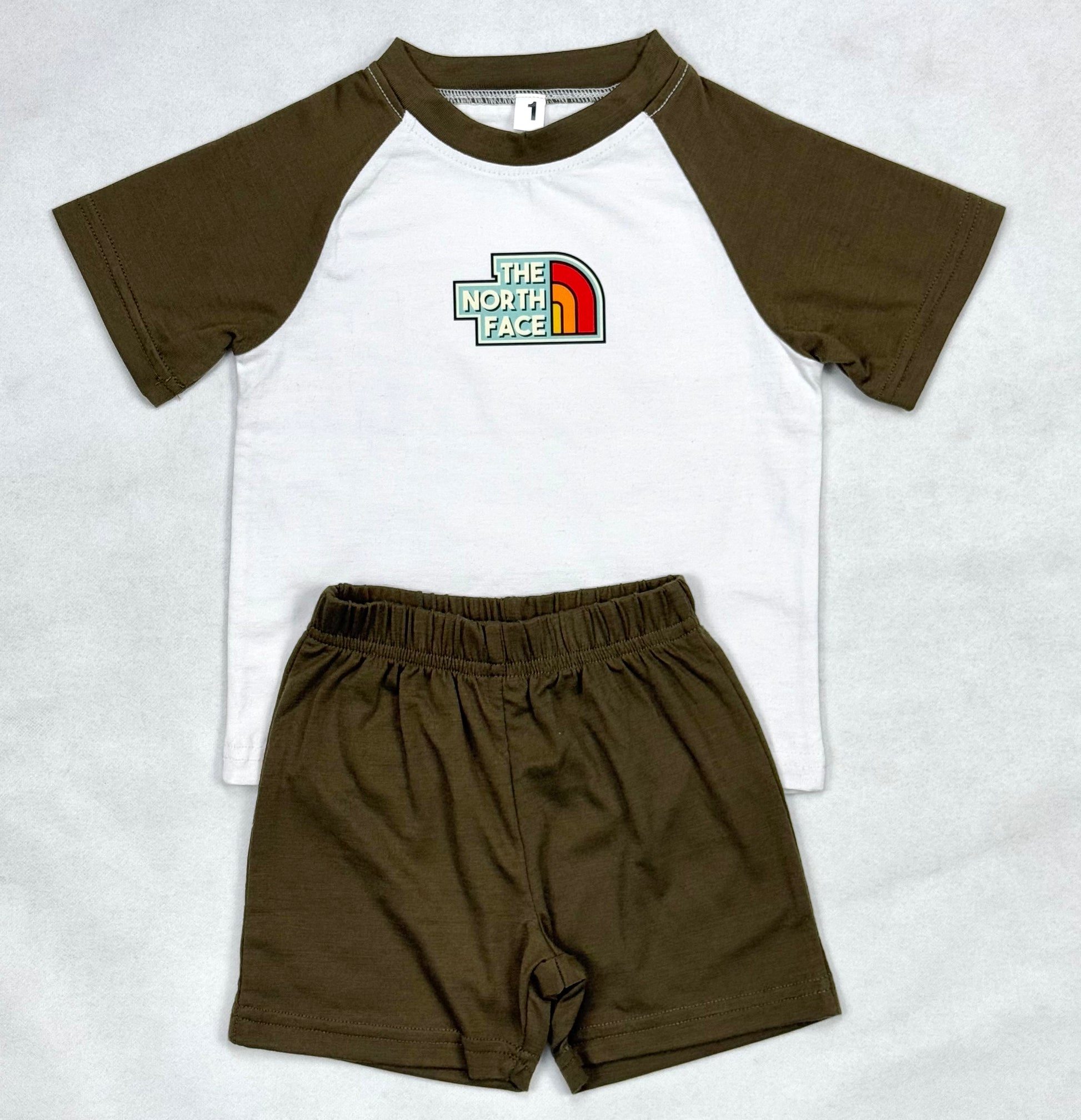 NF PRINTED RAGLAN KIDS SET