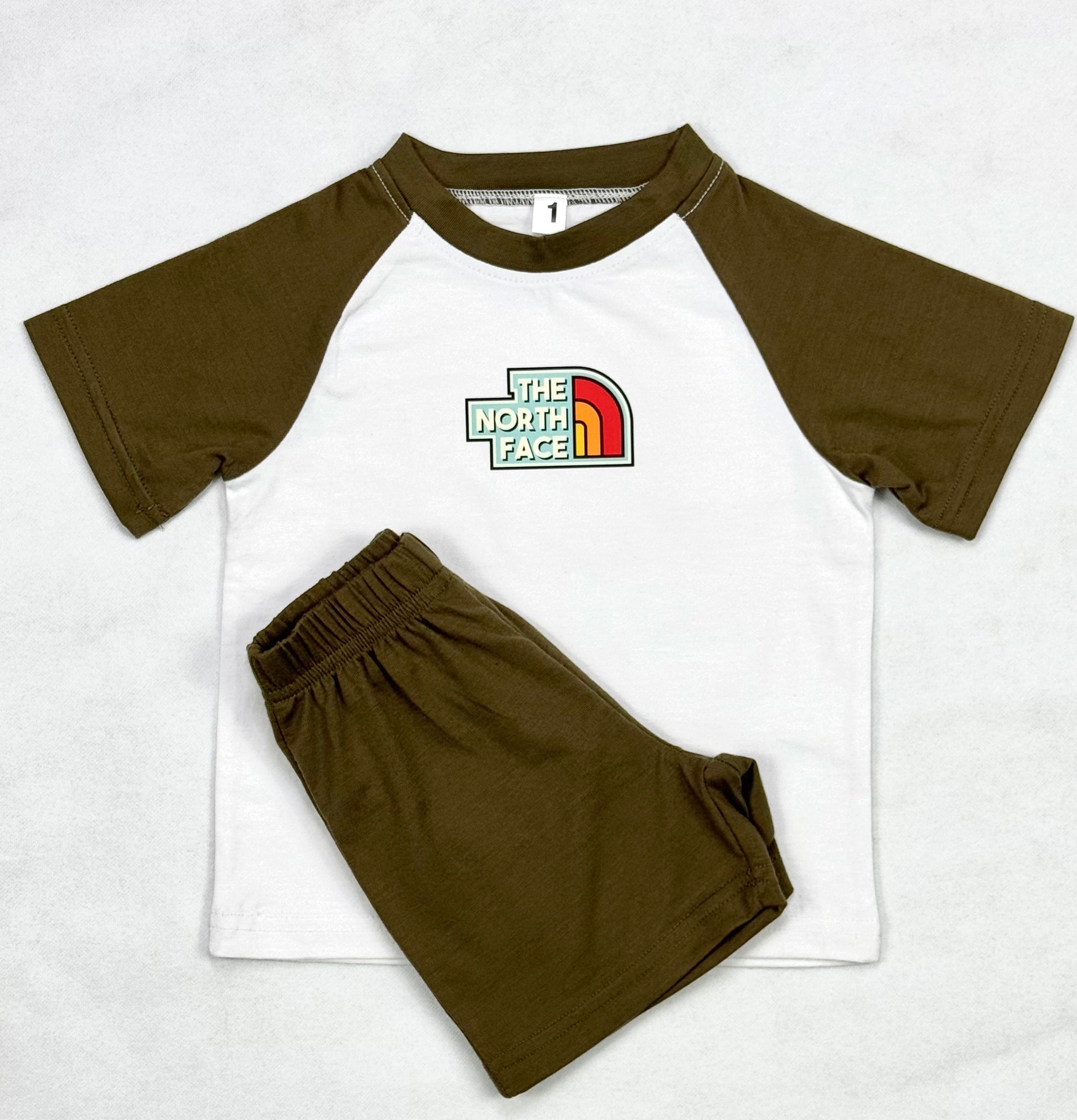 NF PRINTED RAGLAN KIDS SET