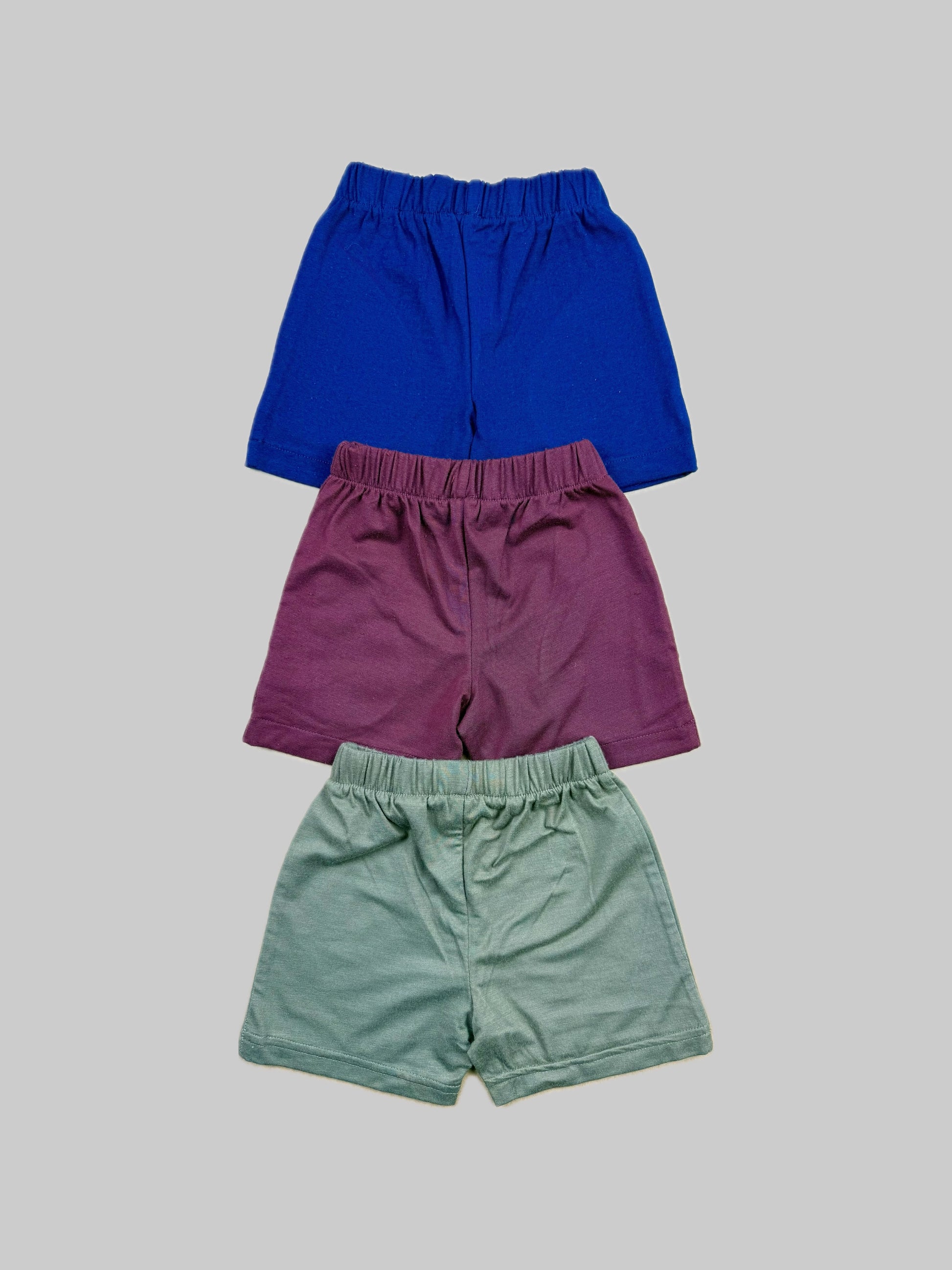 3 PACK KIDS SUMMER JERSEY SHORTS