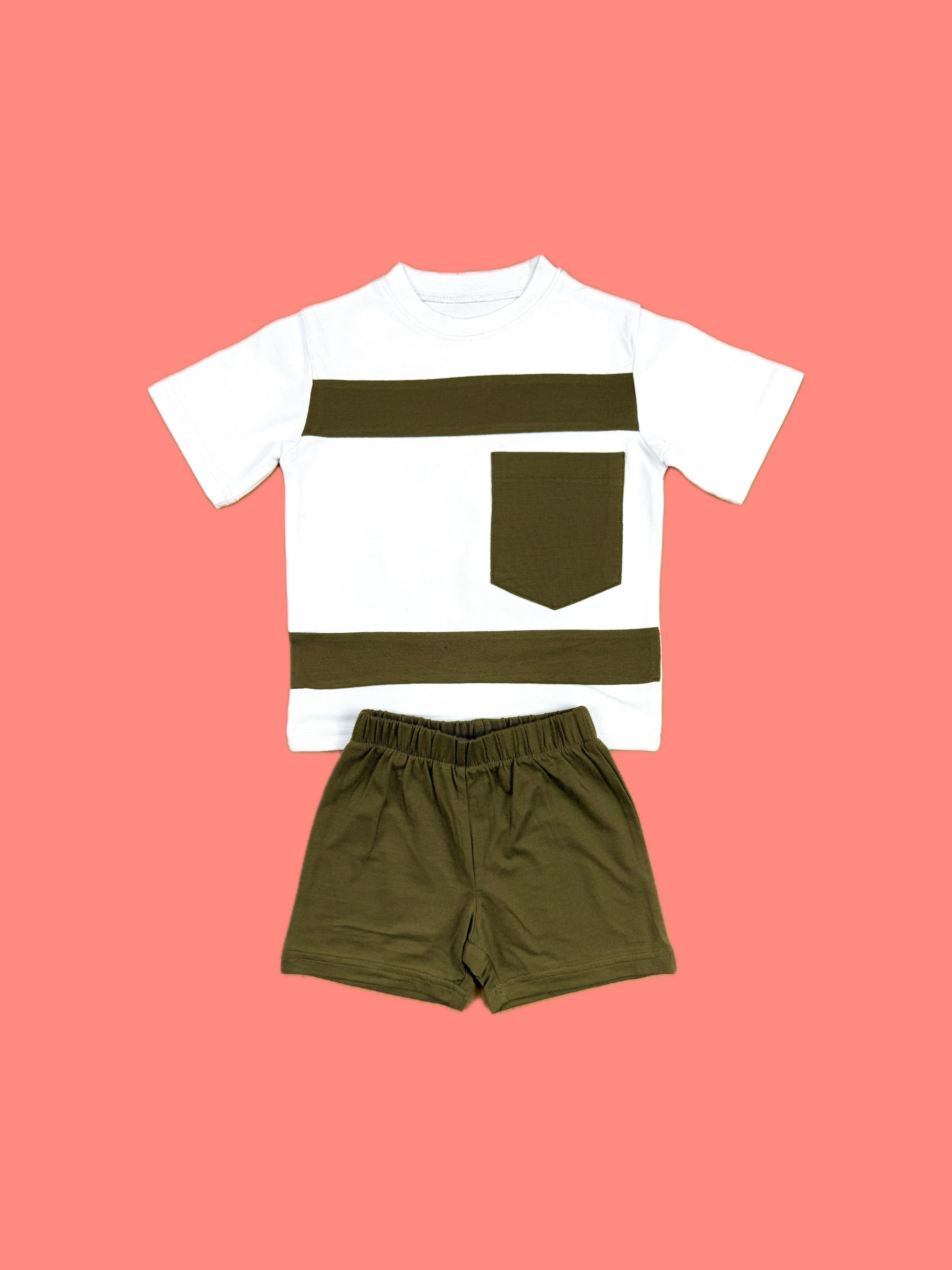 KIDS JERSEY T-SHIRT & SHORTS SET