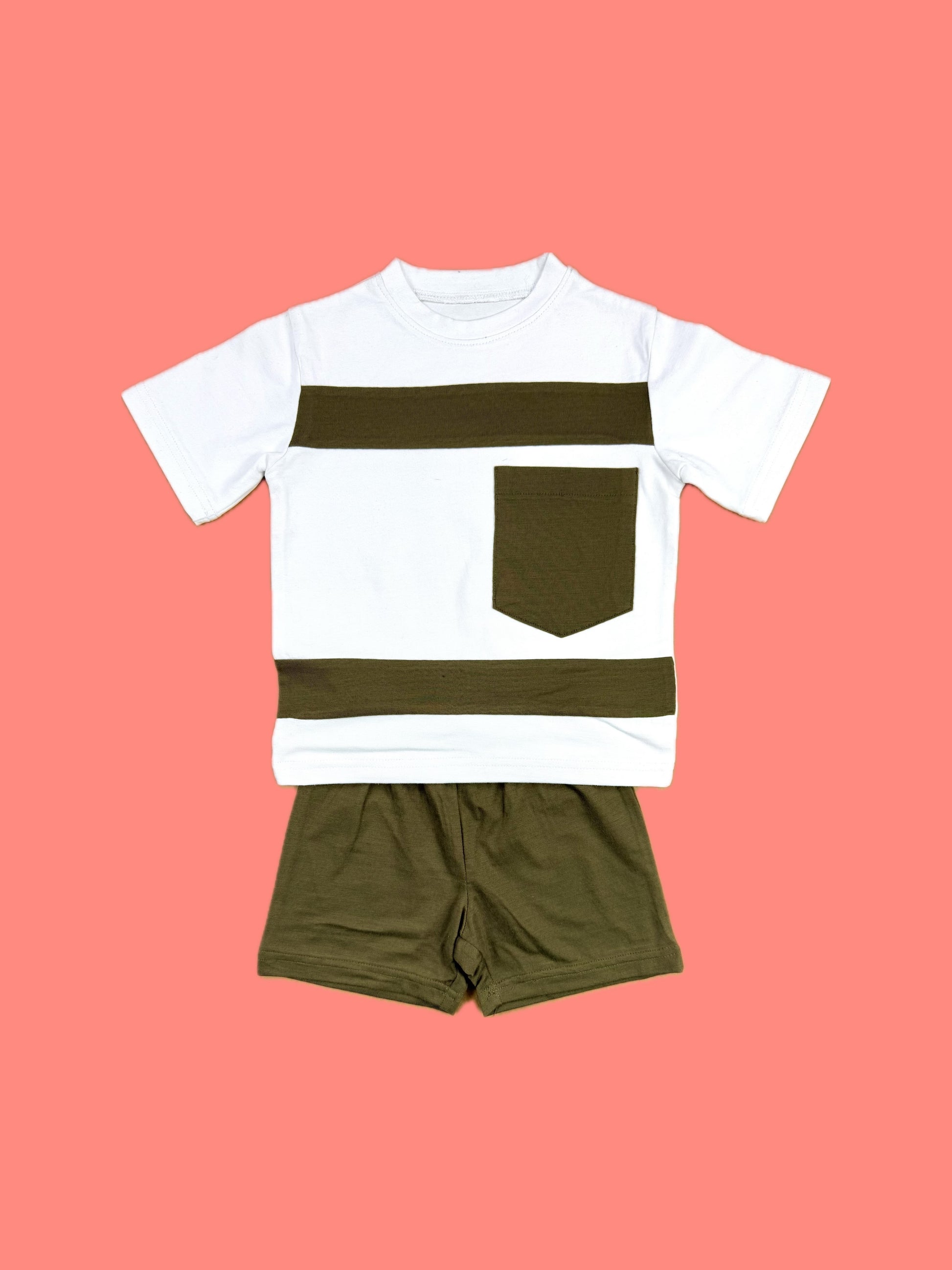 KIDS JERSEY T-SHIRT & SHORTS SET