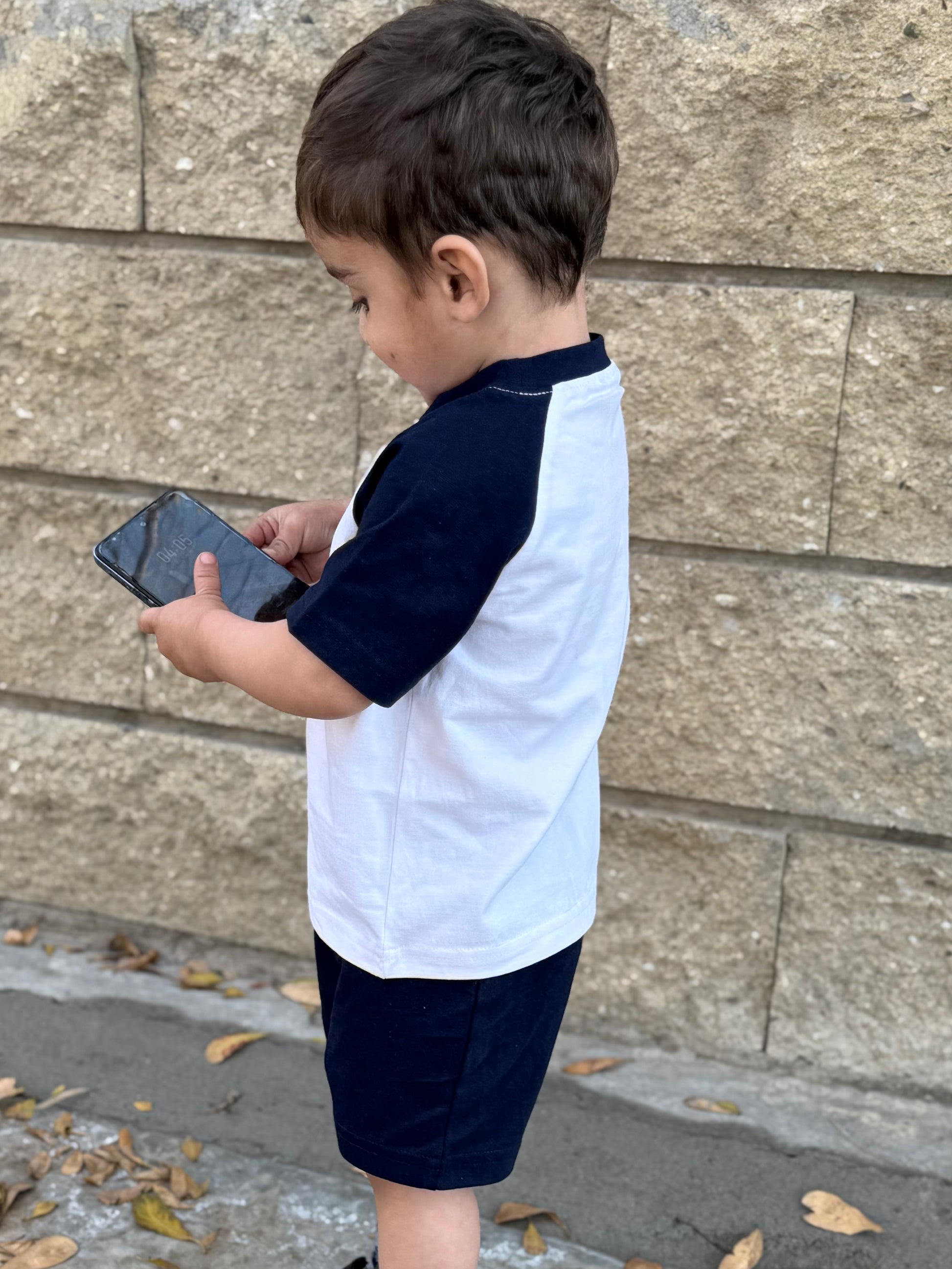 HELLO SUMMER KIDS RAGLAN OUTFIT