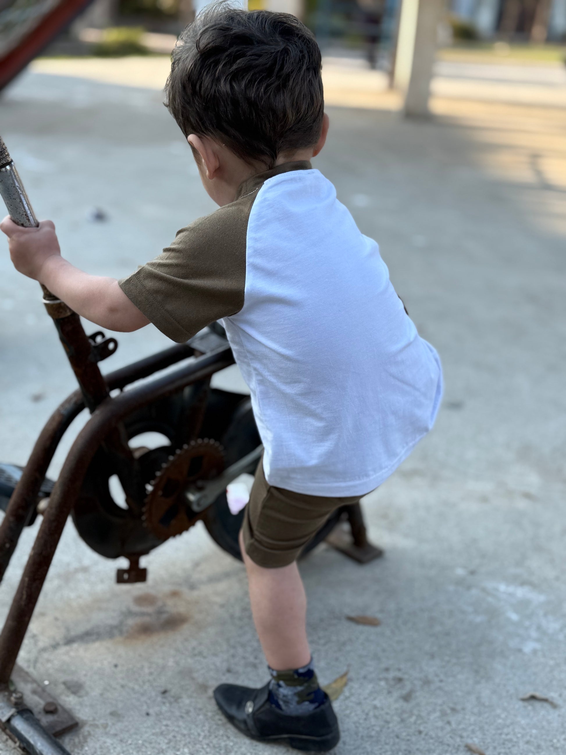 NF PRINTED RAGLAN KIDS SET