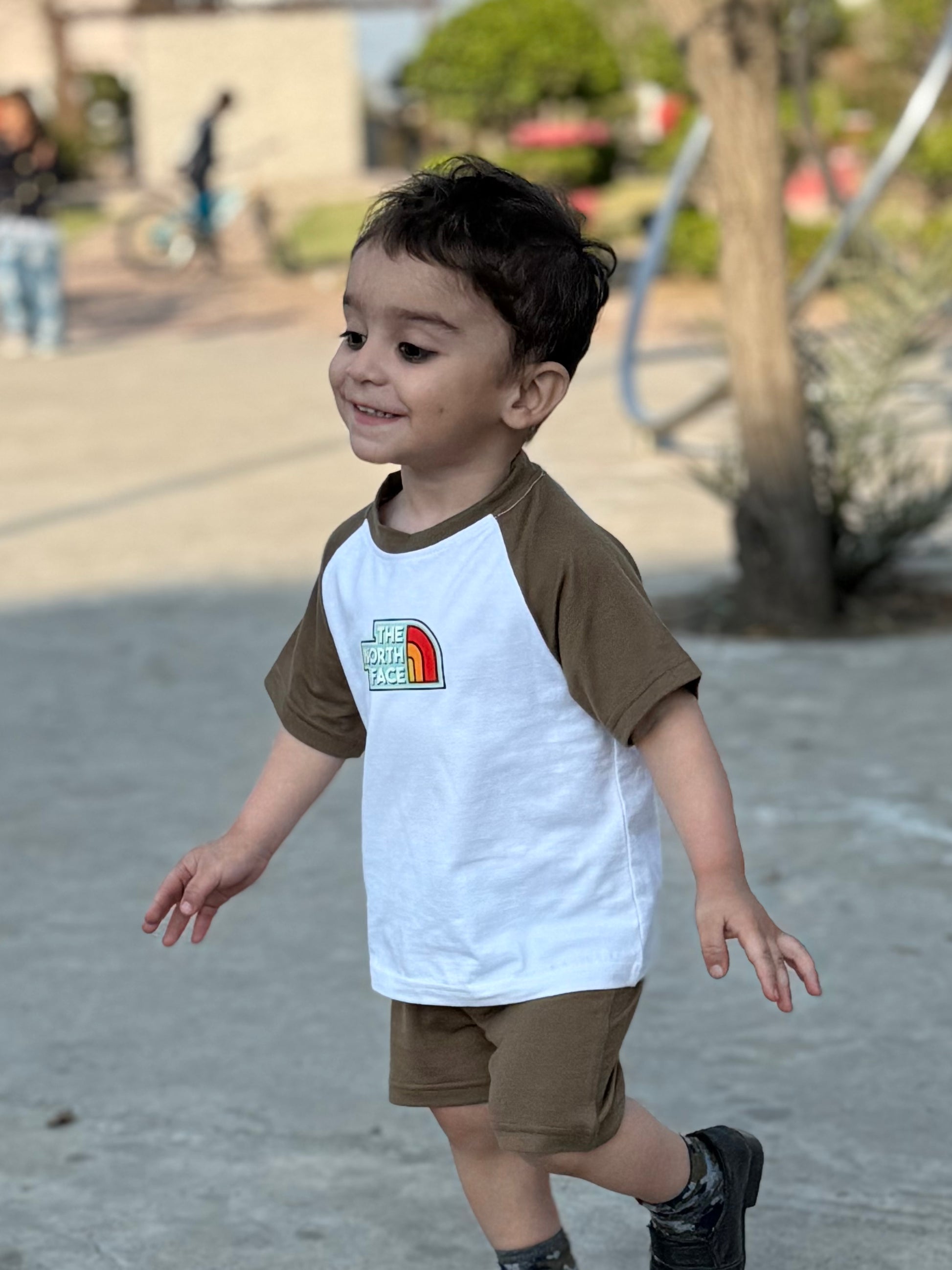 NF PRINTED RAGLAN KIDS SET