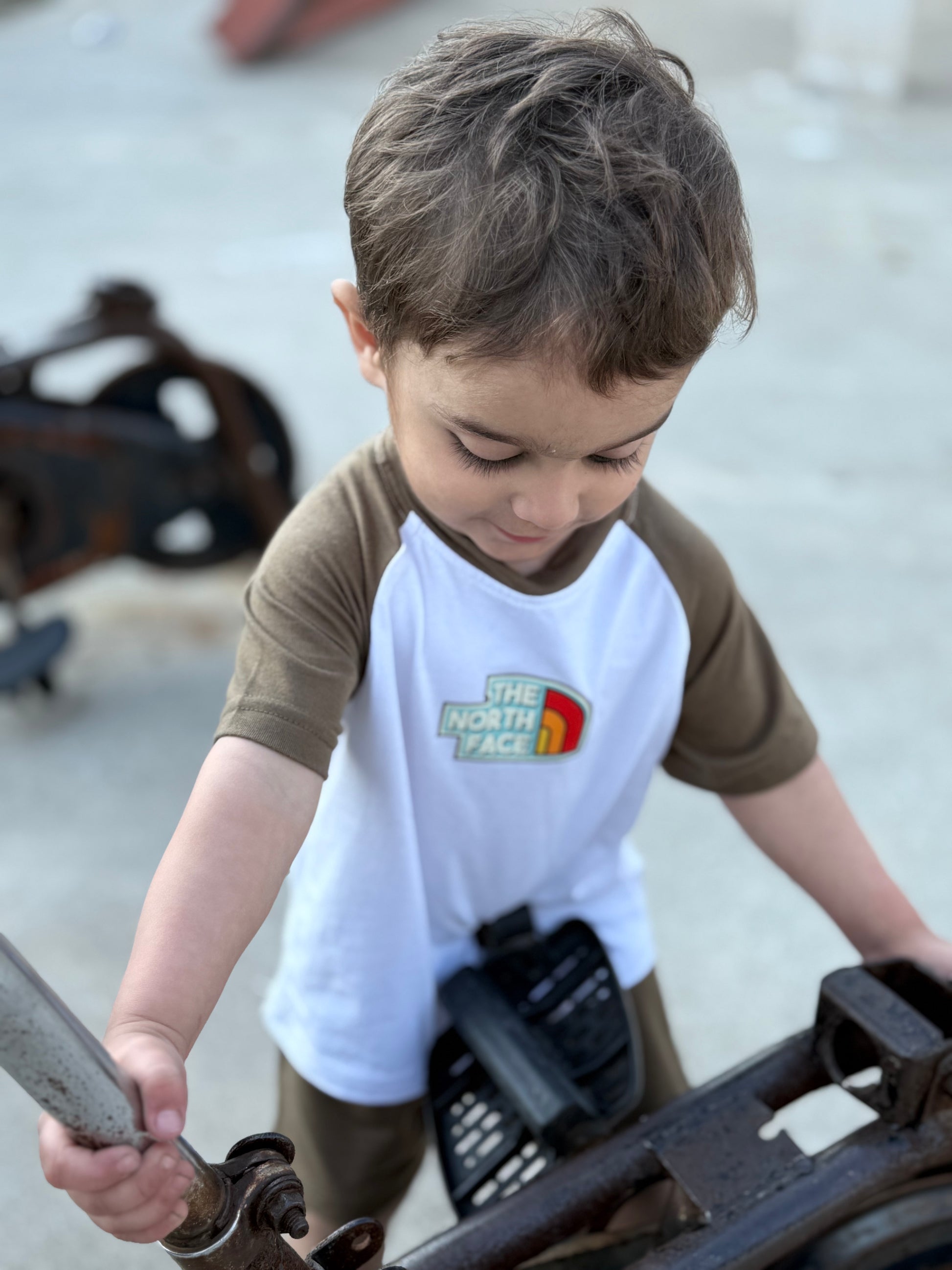 NF PRINTED RAGLAN KIDS SET