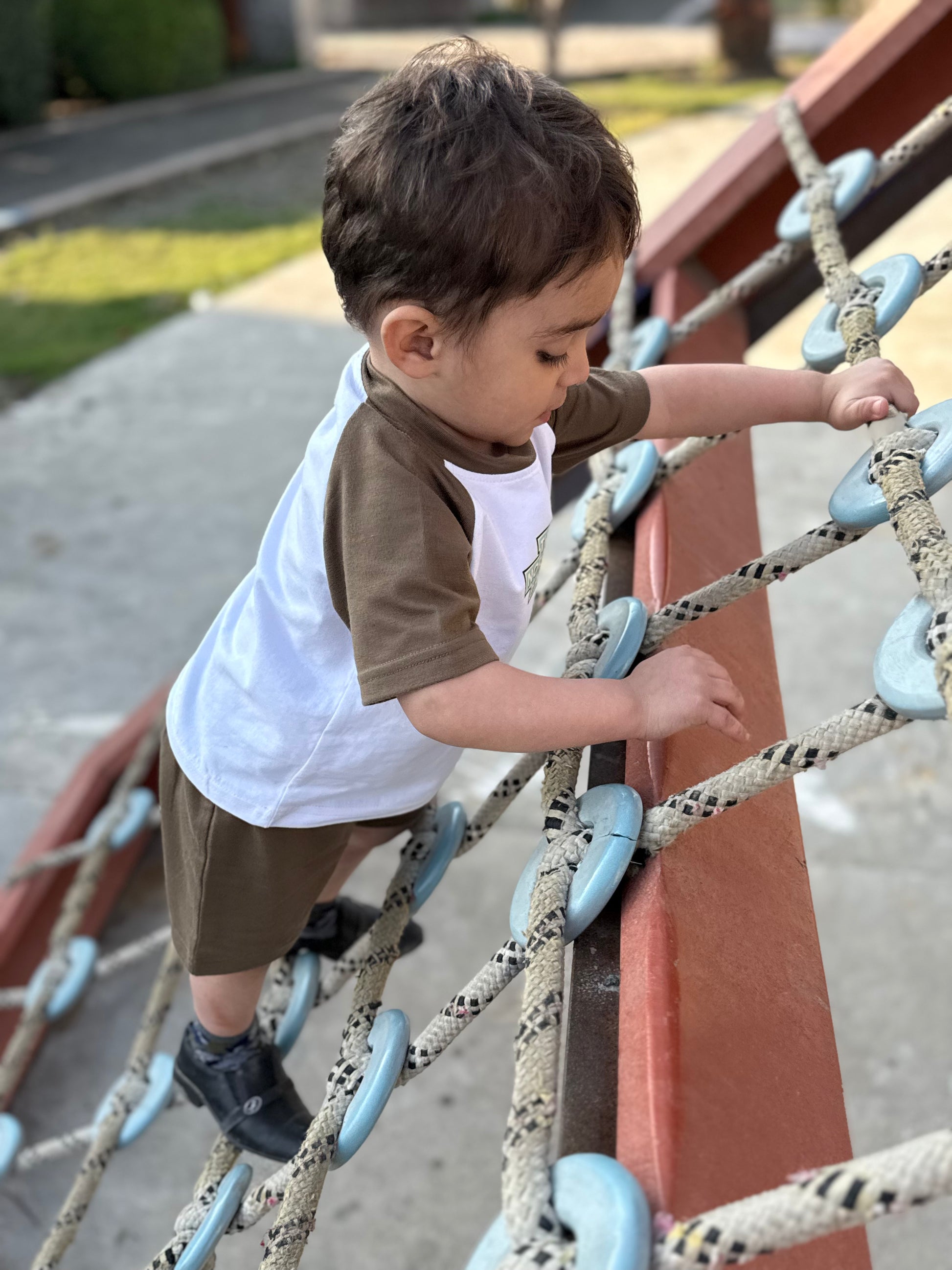 NF PRINTED RAGLAN KIDS SET