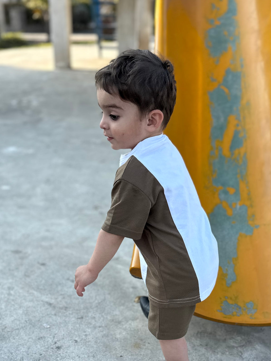 TWO TONE TRENDY KIDS SET