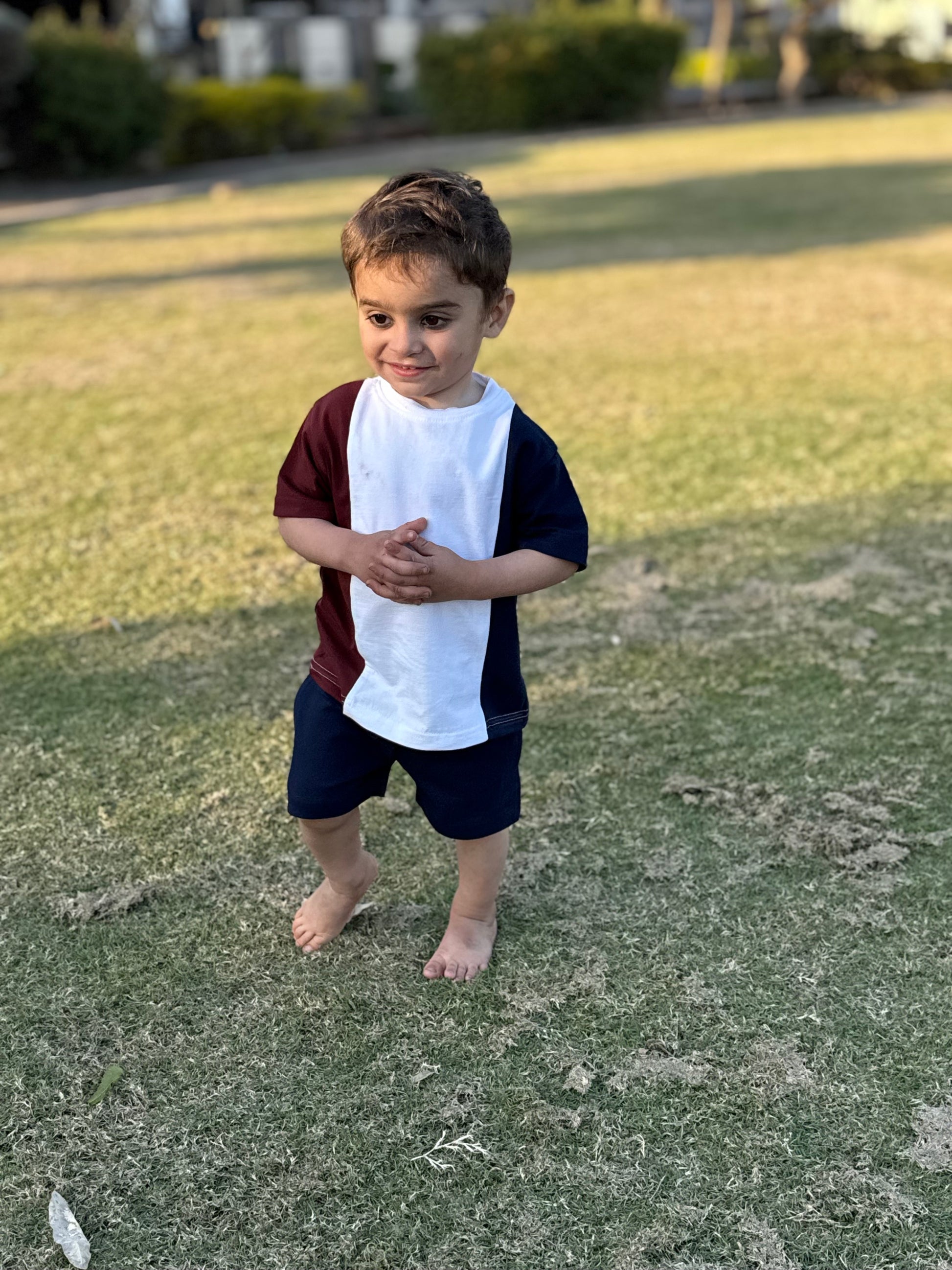 SPORTY TRI-COLOR KIDS SET