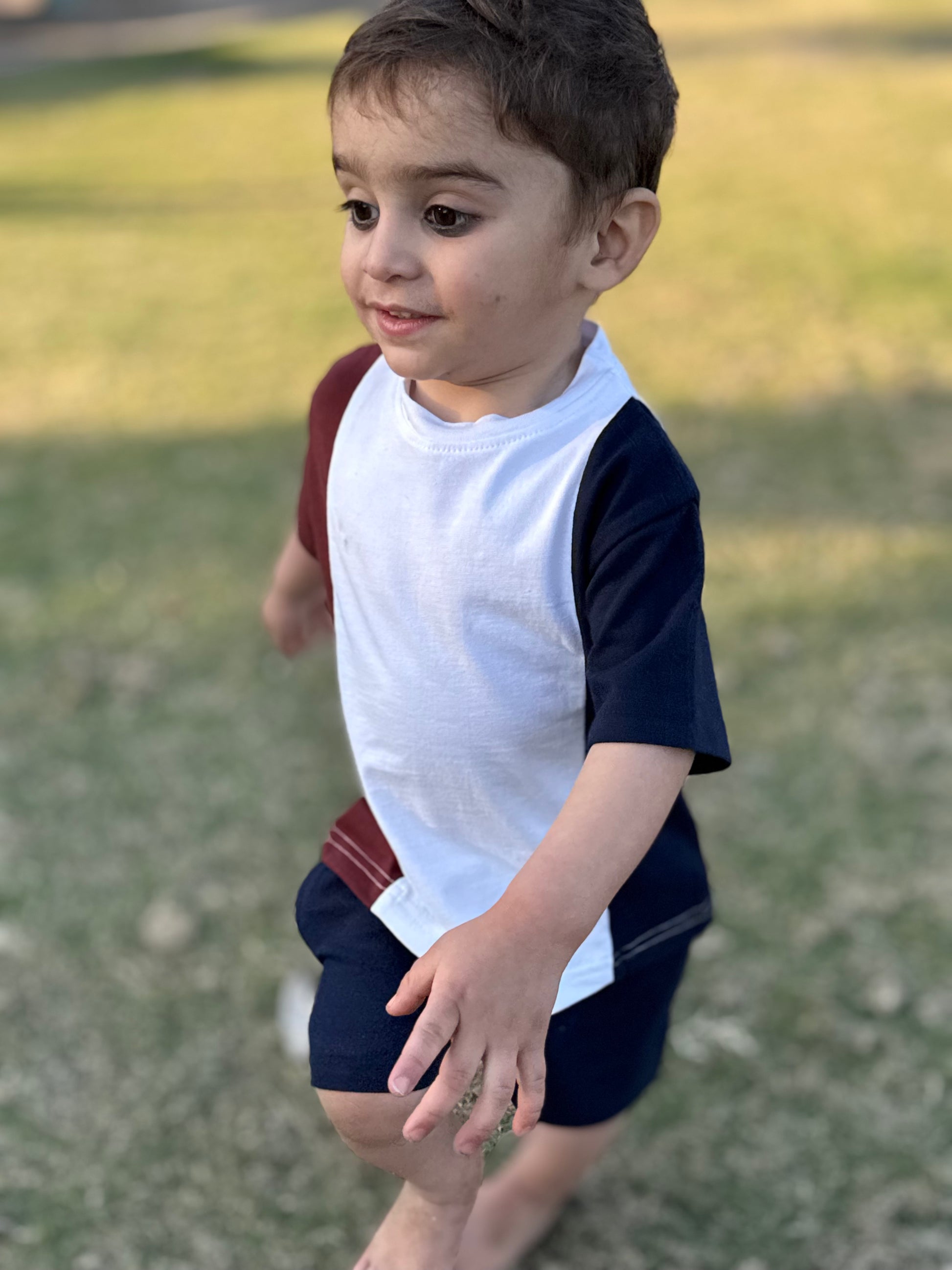 SPORTY TRI-COLOR KIDS SET