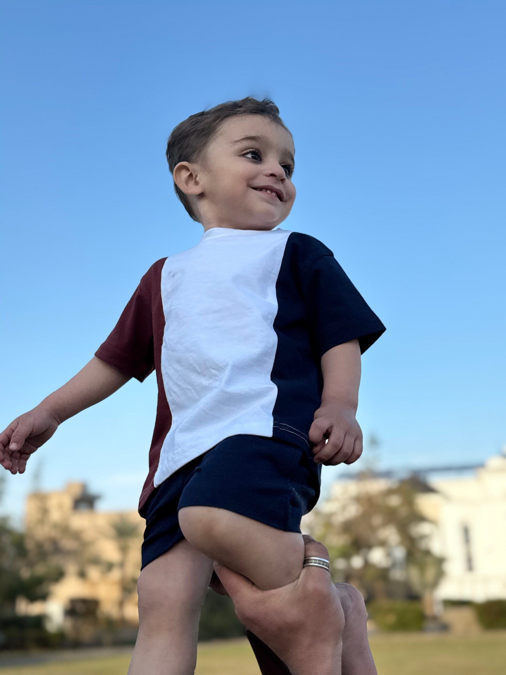 SPORTY TRI-COLOR KIDS SET