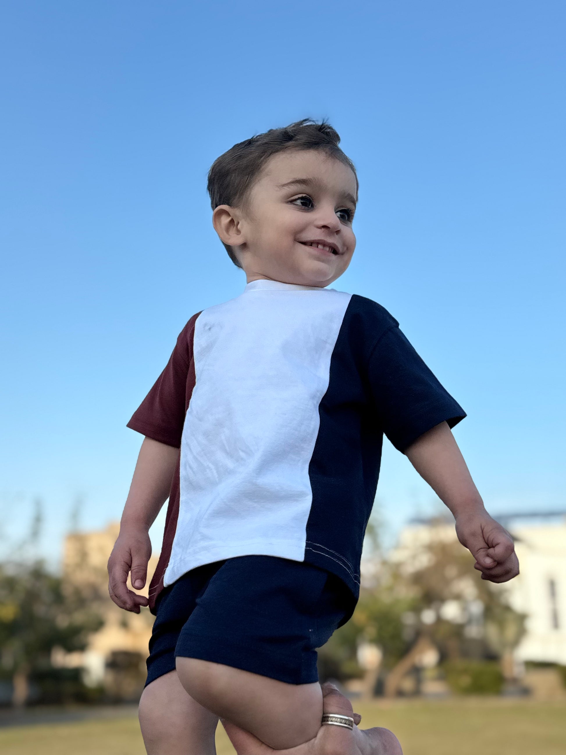 SPORTY TRI-COLOR KIDS SET