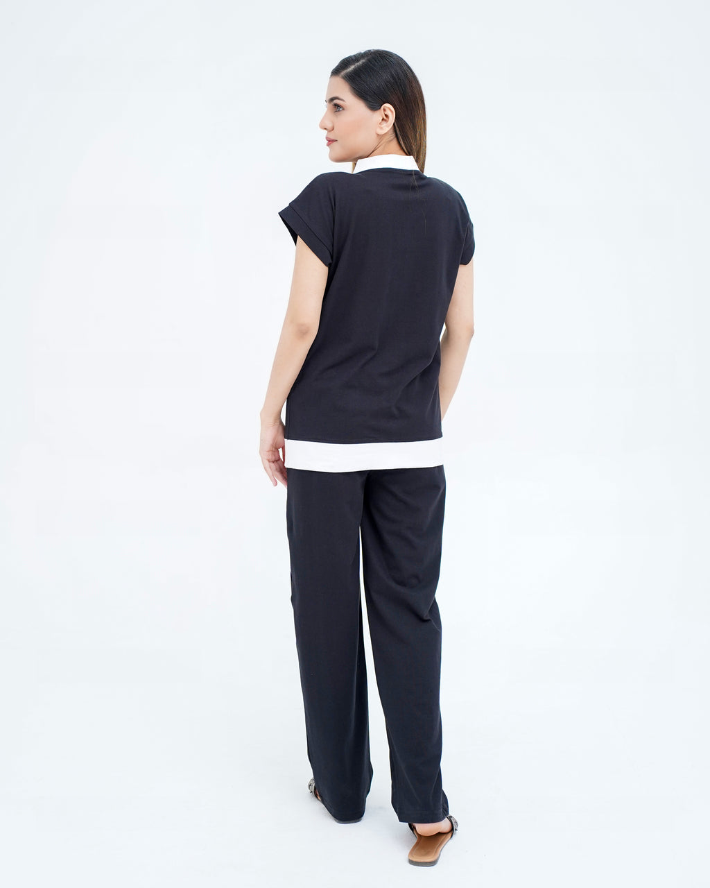 VIBE VEE BUTTON CO ORD SET