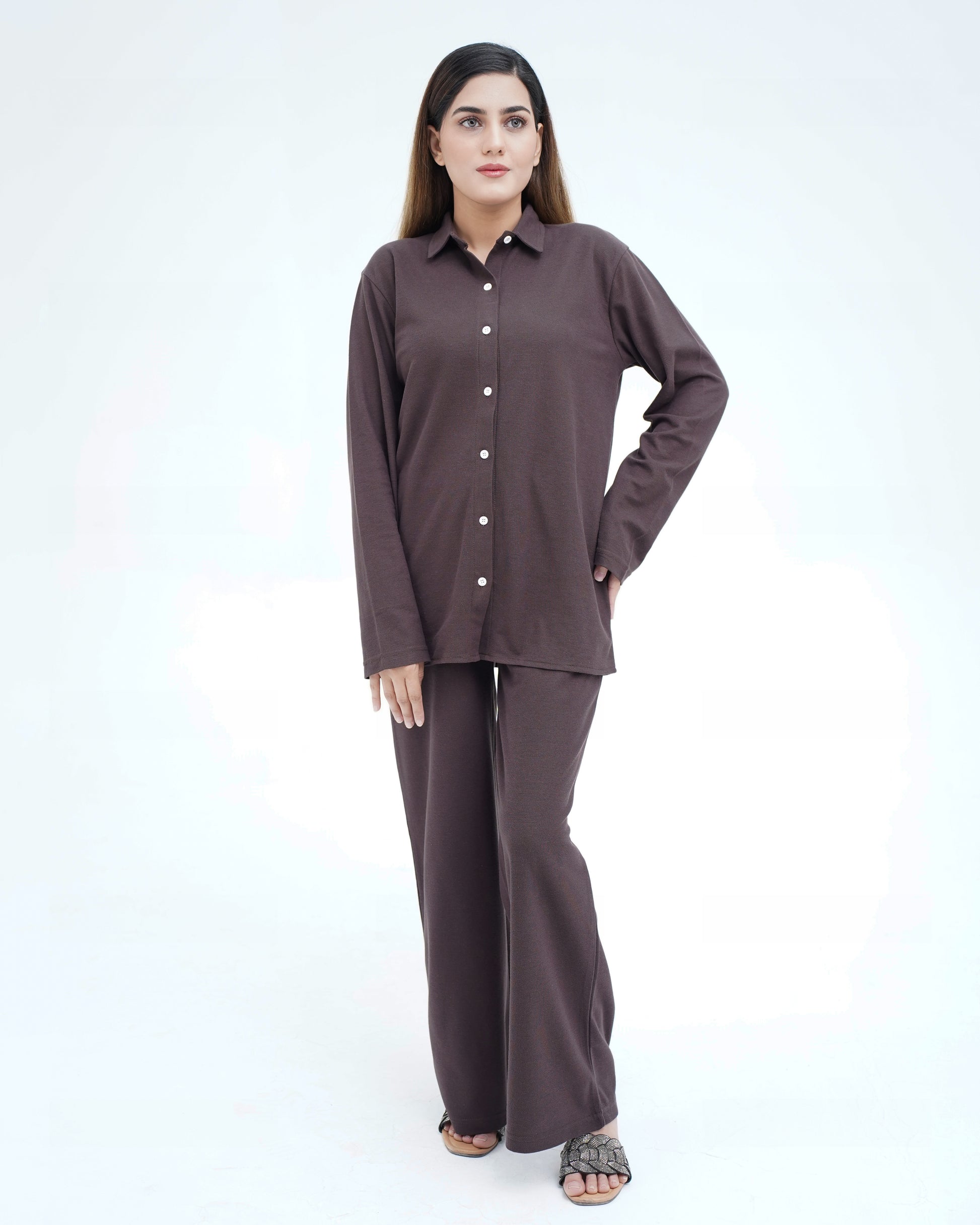 BUTTON UP CO ORD SET