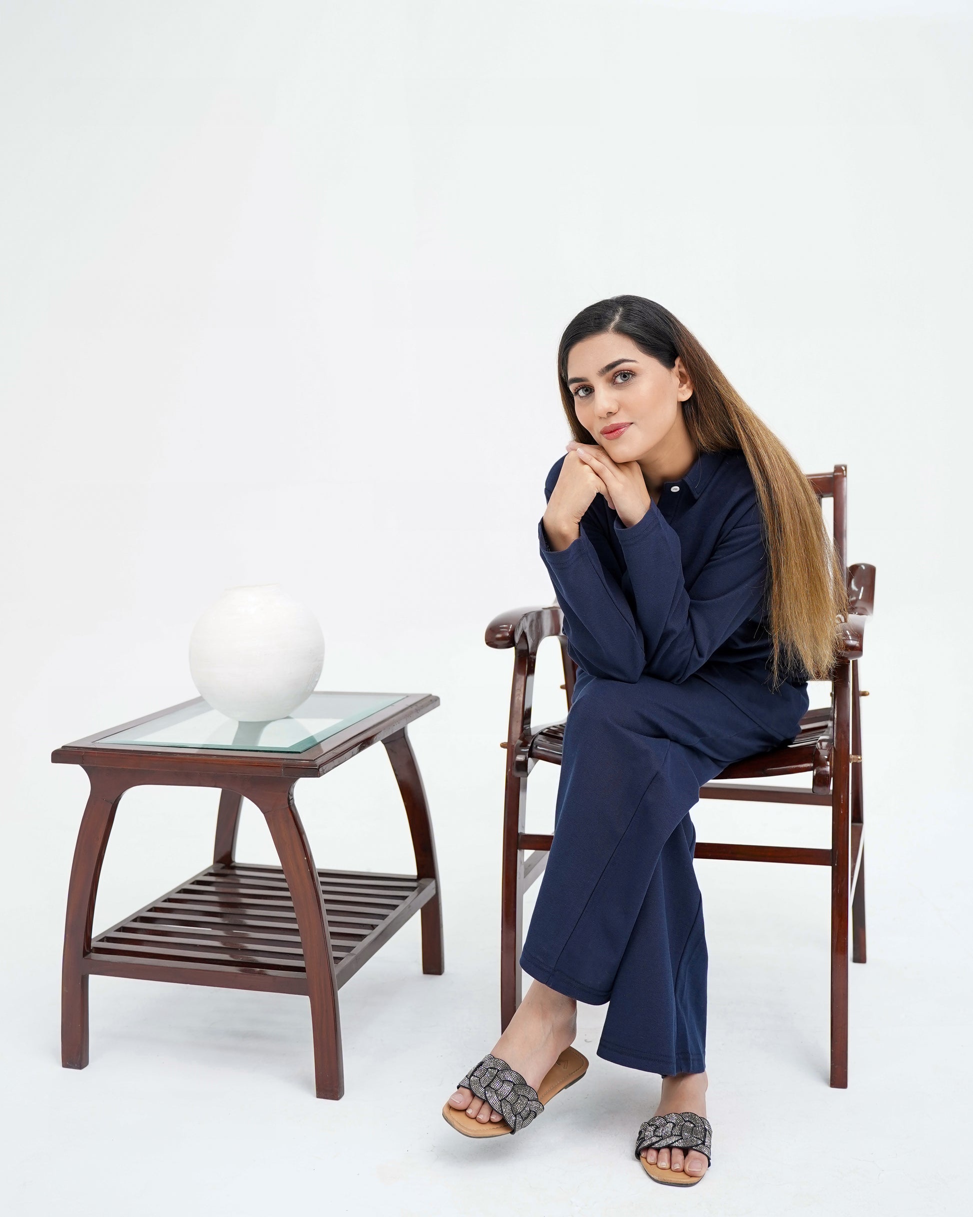 CLASSIC INDIGO WOMEN'S SET