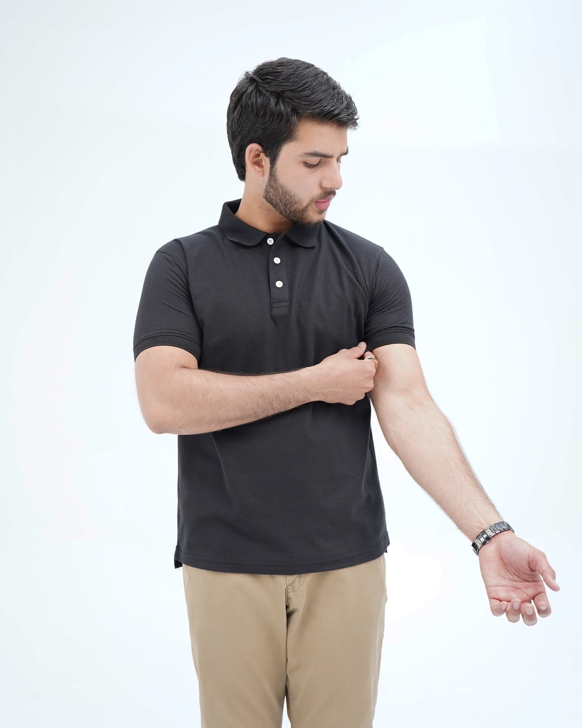 ELITE BLACK JADE POLO SHIRT
