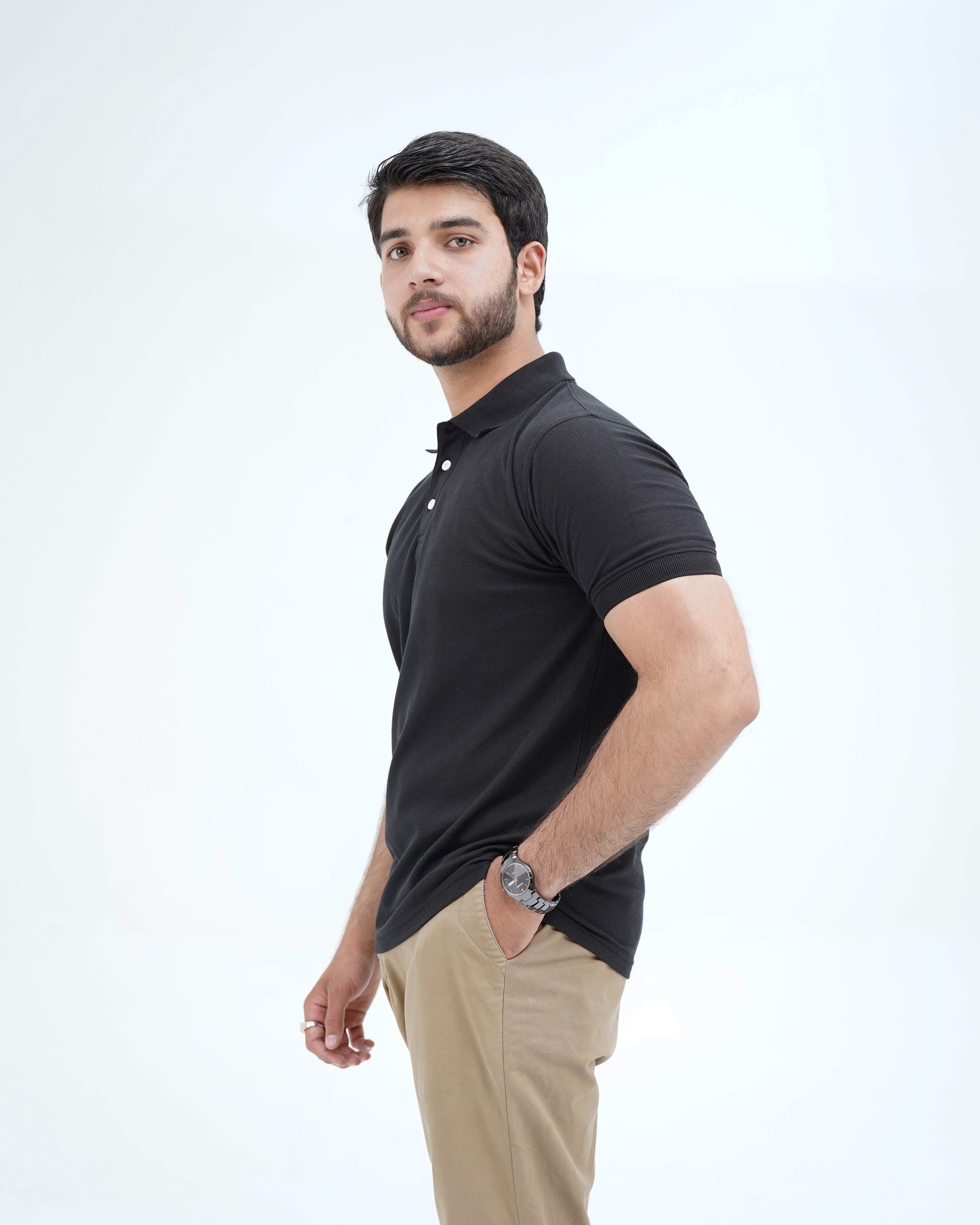 ELITE BLACK JADE POLO SHIRT