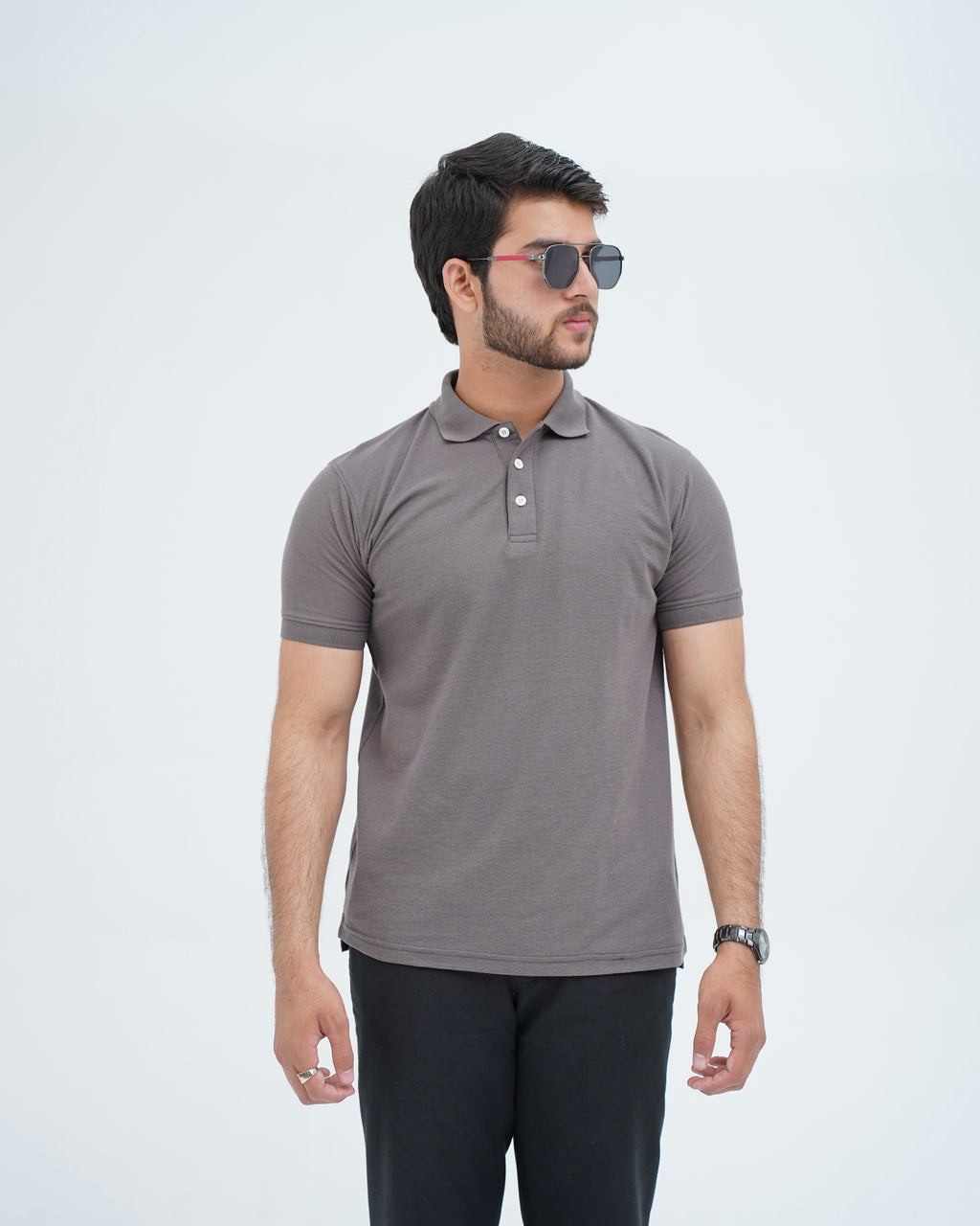 ELITE GREY JADE POLO SHIRT